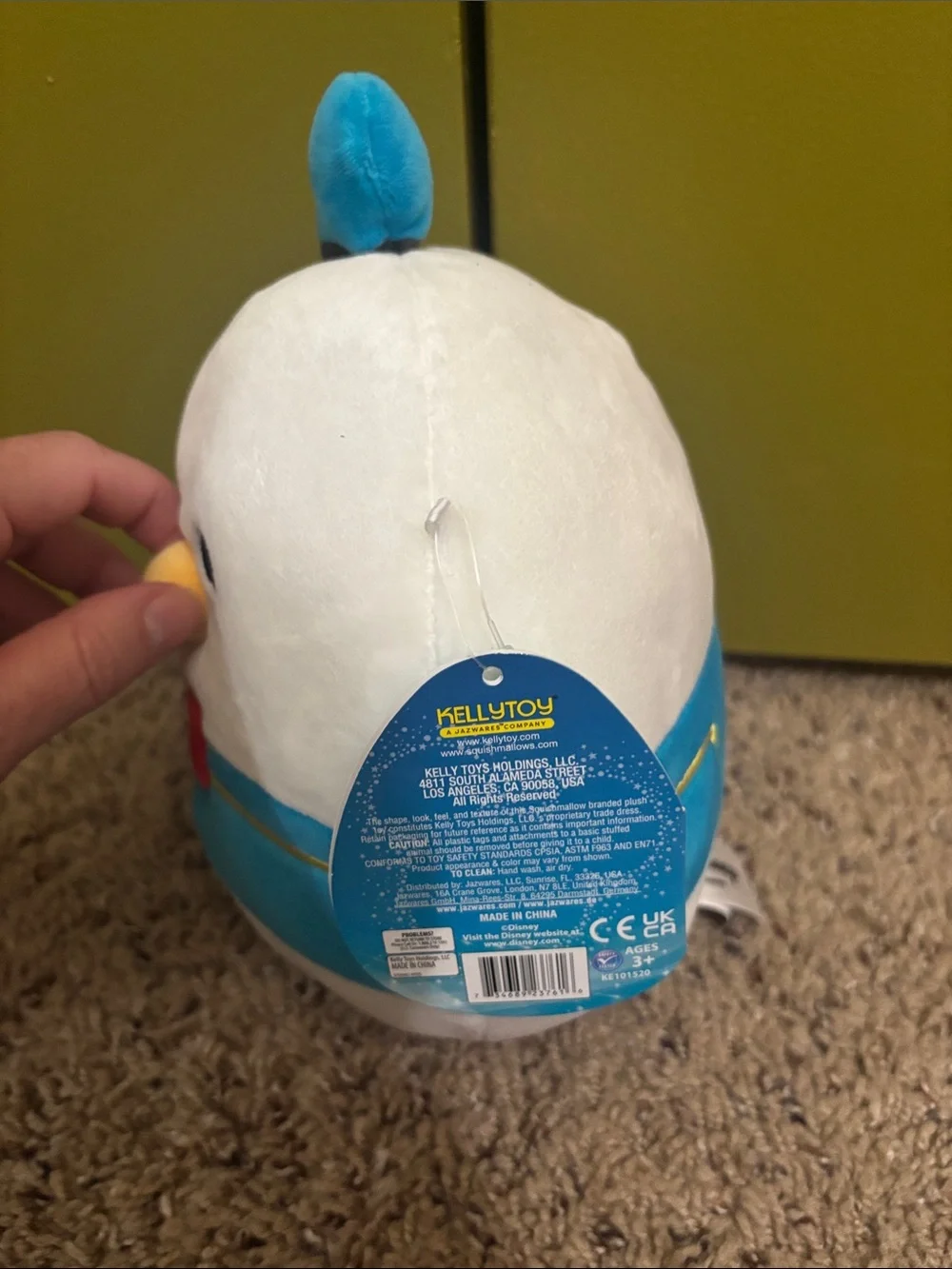 Squishmallows Disney Donald Duck 8”